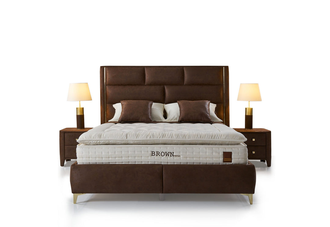 Brown Starex Boxspringbett