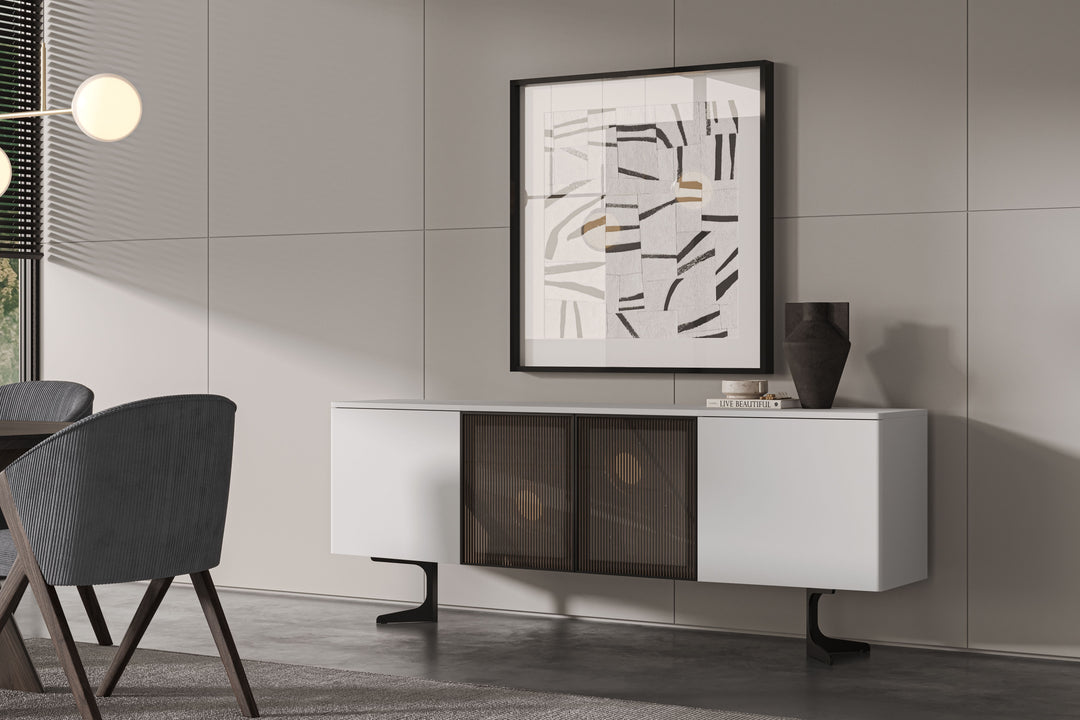 Monza grau Sideboard